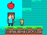 Friends Battle Eat A Food image