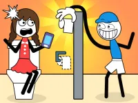 Thief Stick Puzzle: Man Escape image