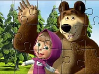 image bg Masha Puzzle Time